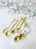 Vintage Luxury Gold Spoons