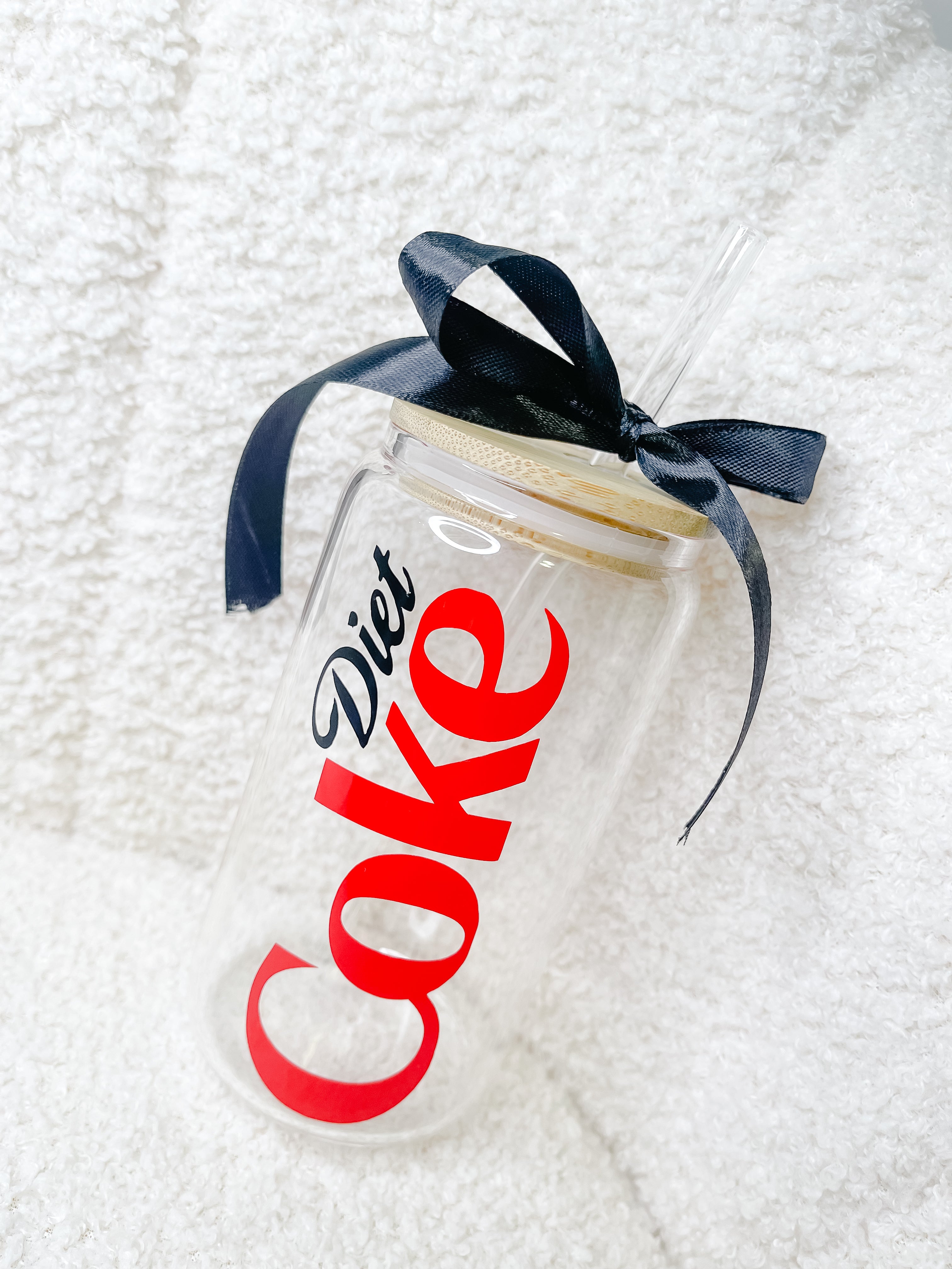 Diet Coke Inspired Glass Libbey