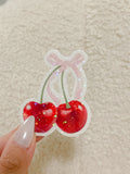 Coquette Cherry Sticker